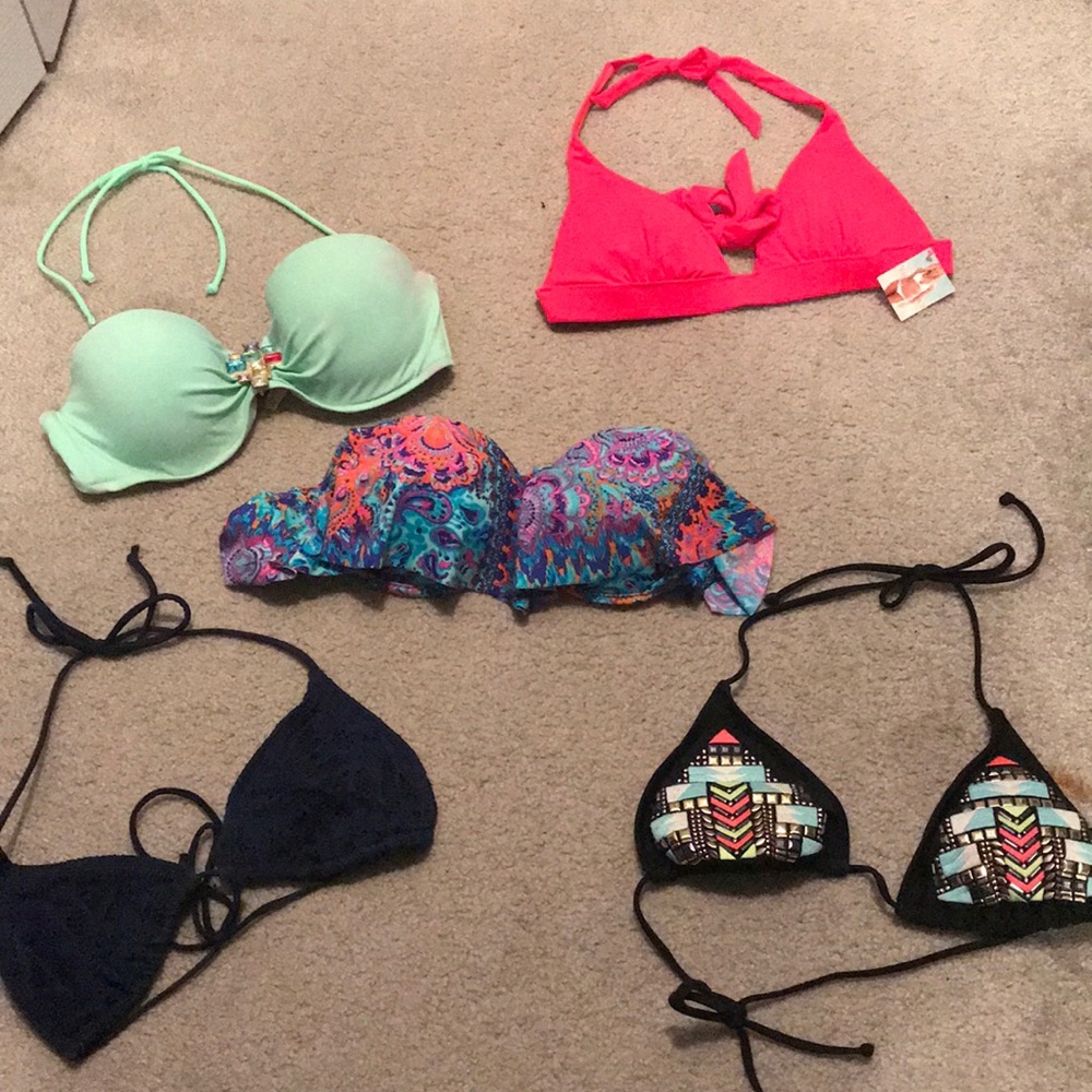 Various Swimsuit Tops
